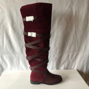 dorinda wraparound flat boot